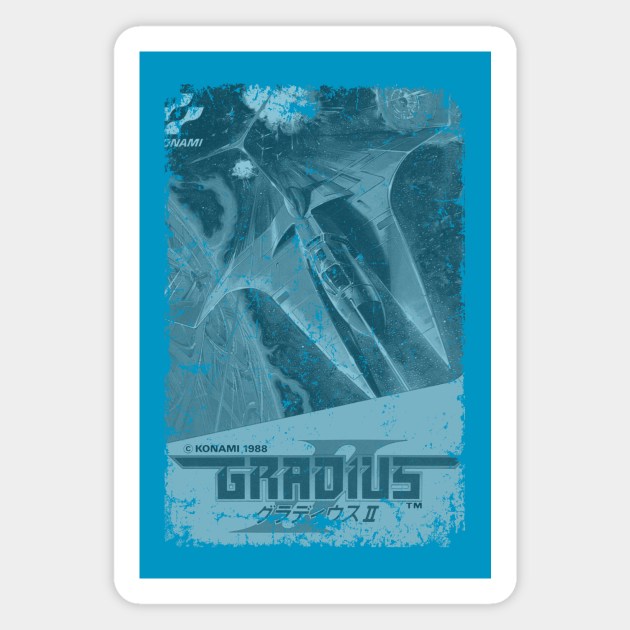 Gradius 2 Magnet by Slippytee